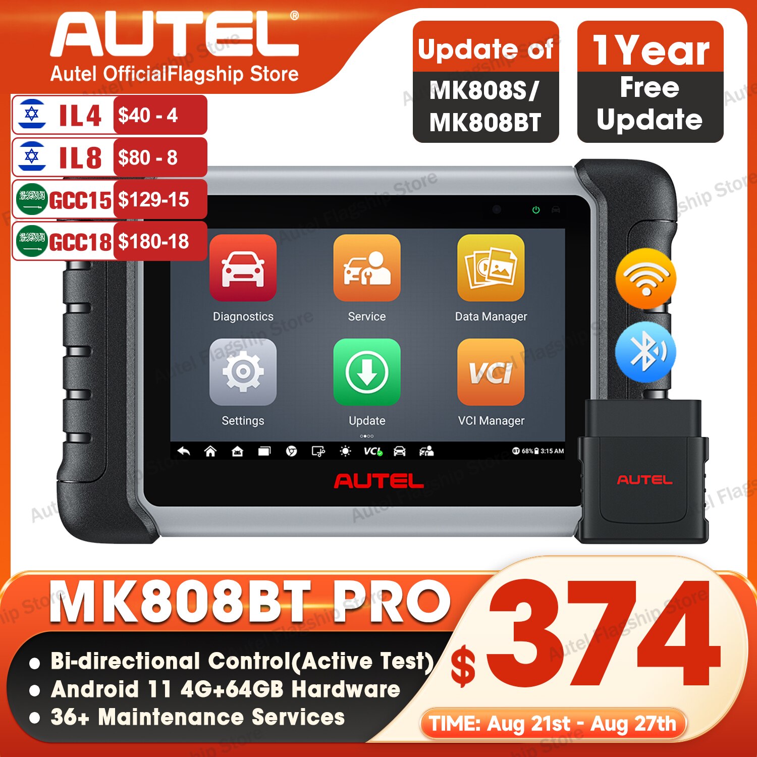 Autel-Car-Bi-Direcional-Ferramentas-Diagn-sticas-MaxiCOM-MK808BT-PRO-OBD2-Scanner-Code-Reader-todos-os