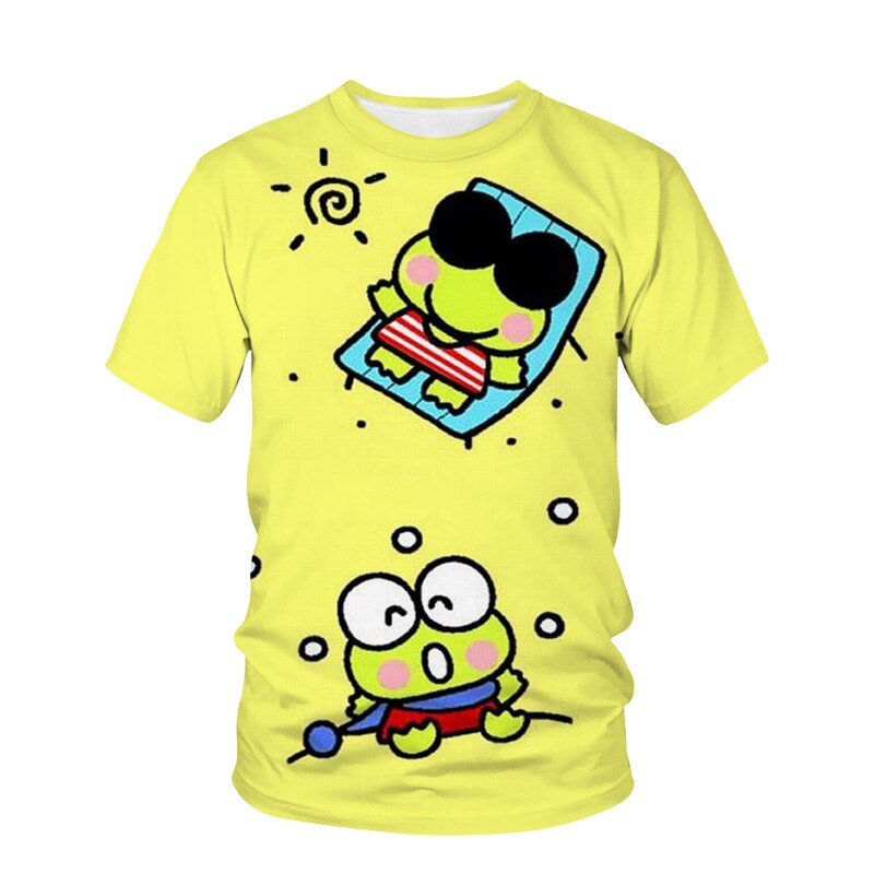 Cos-Croppy-Baru-Priya-T-Shirt-Kooning-Rungan-Pingente-Kawaii-Vers-til-Confort-vel-Meninos-Meninas-2