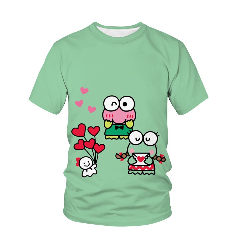 Cos-Croppy-Baru-Priya-T-Shirt-Kooning-Rungan-Pingente-Kawaii-Vers-til-Confort-vel-Meninos-Meninas