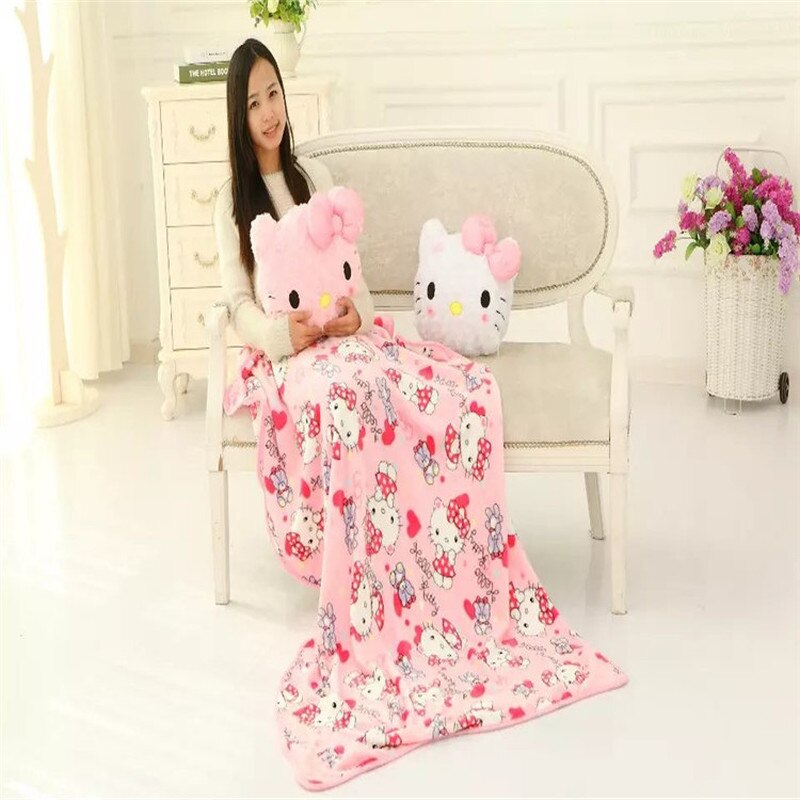 Hello-Kitty-Rose-Velvet-Plush-Melody-Cushion-Blanket-Kawaii-Plushie-Toy-travesseiro-macio-boneca-decorativa-cama-1