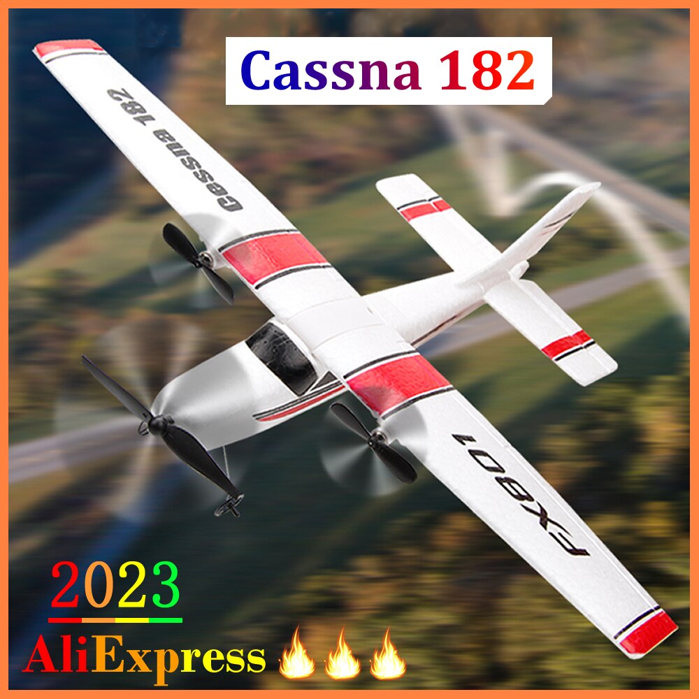 Iniciante-Eletricidade-Avi-o-RC-Cessna-182-Kit-UAV-Brinquedo-de-Controle-Remoto-planador-de-avi