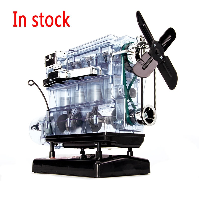 Inline-quatro-cilindro-mini-modelo-de-motor-l4-em-linha-reta-quatro-diy-motor-m-vel