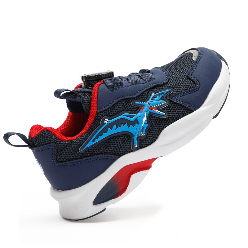 LONG-Children-s-Dinosaur-LED-Mesh-Training-Shoes-Light-Up-Spin-Encerramento-Pterossauro-Little-Kids-Meninos-2