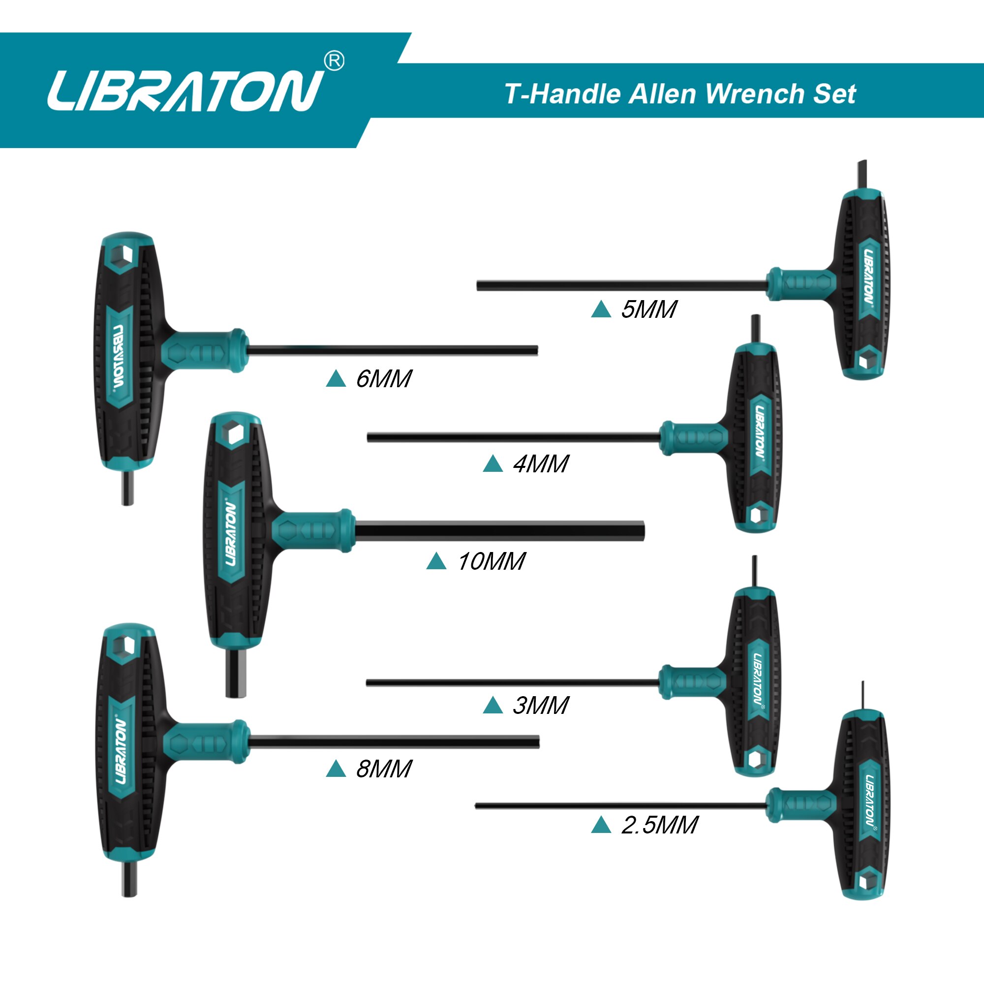 Libraton-T-Handle-Allen-Wrench-Set-T-Handle-Chave-Hex-Two-End-e-Chanfre-Design-Dicas