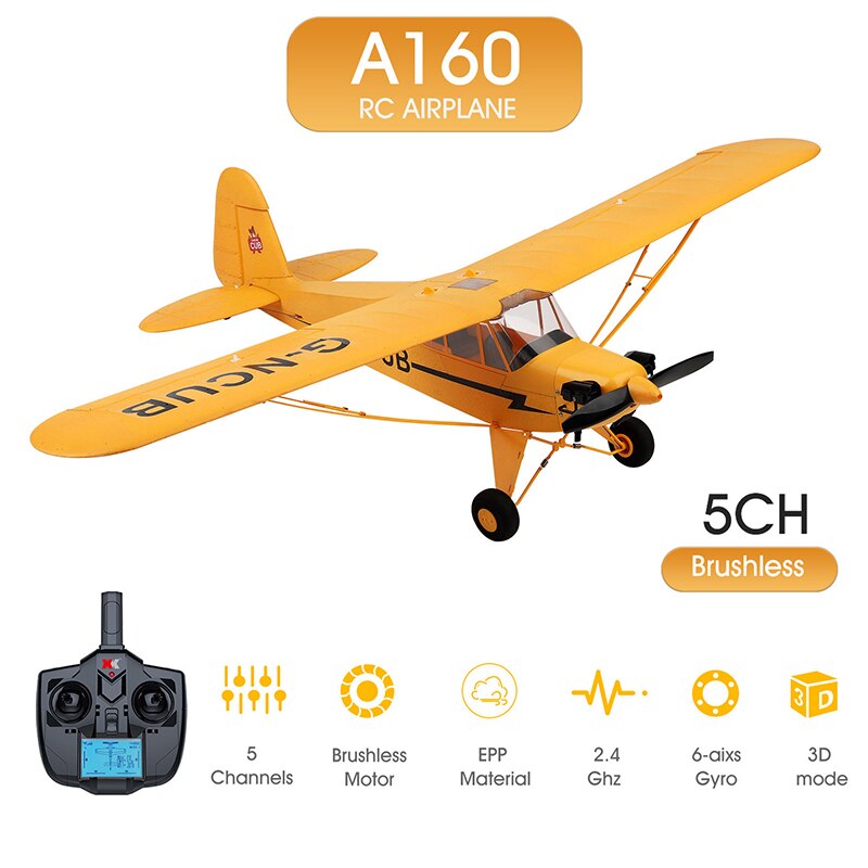 Original-quente-wltoys-xk-A160-rc-avi-o-5ch-65cm-wingspan-motor-sem-escova-3d-6g-1