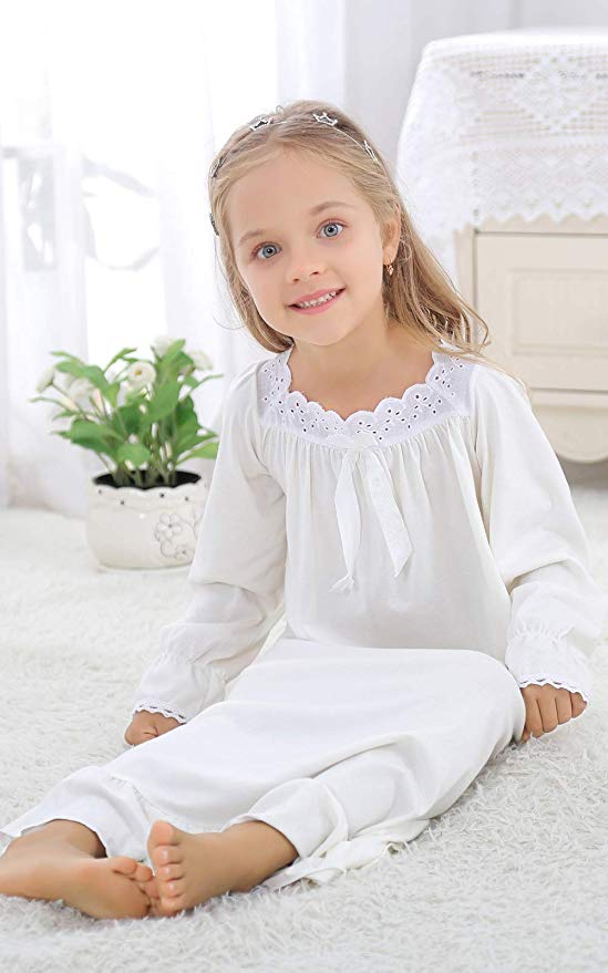 Roupa-da-menina-do-beb-princesa-camisola-de-manga-longa-camisas-de-dormir-pijamas-vestido-de-2