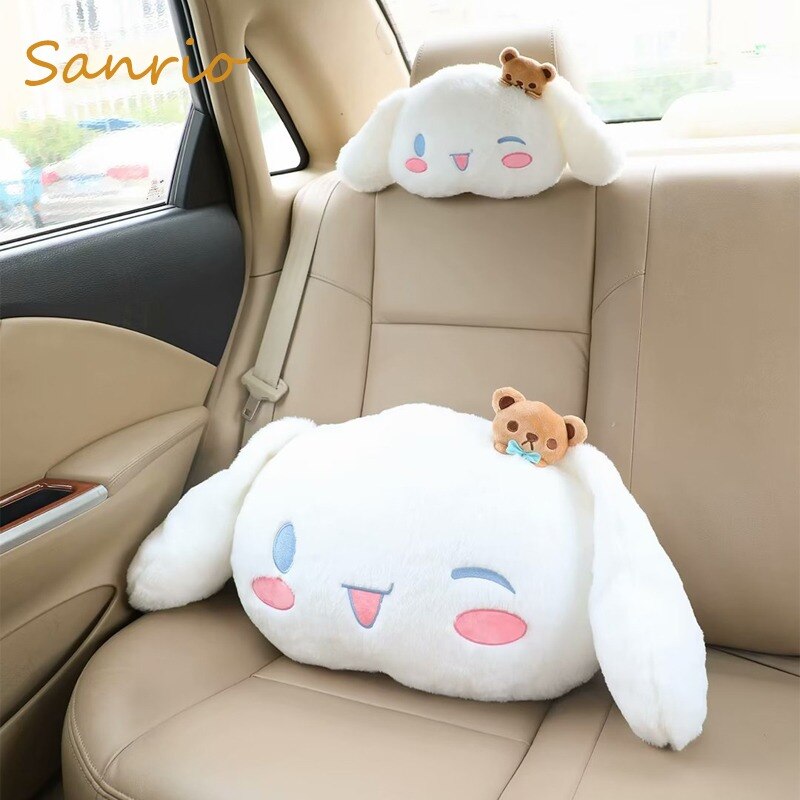 Sanrio-Cinnamoroll-Kawaii-Assento-De-Carro-Travesseiro-Pesco-o-Travesseiro-De-Pel-cia-Dos-Desenhos-Animados-1