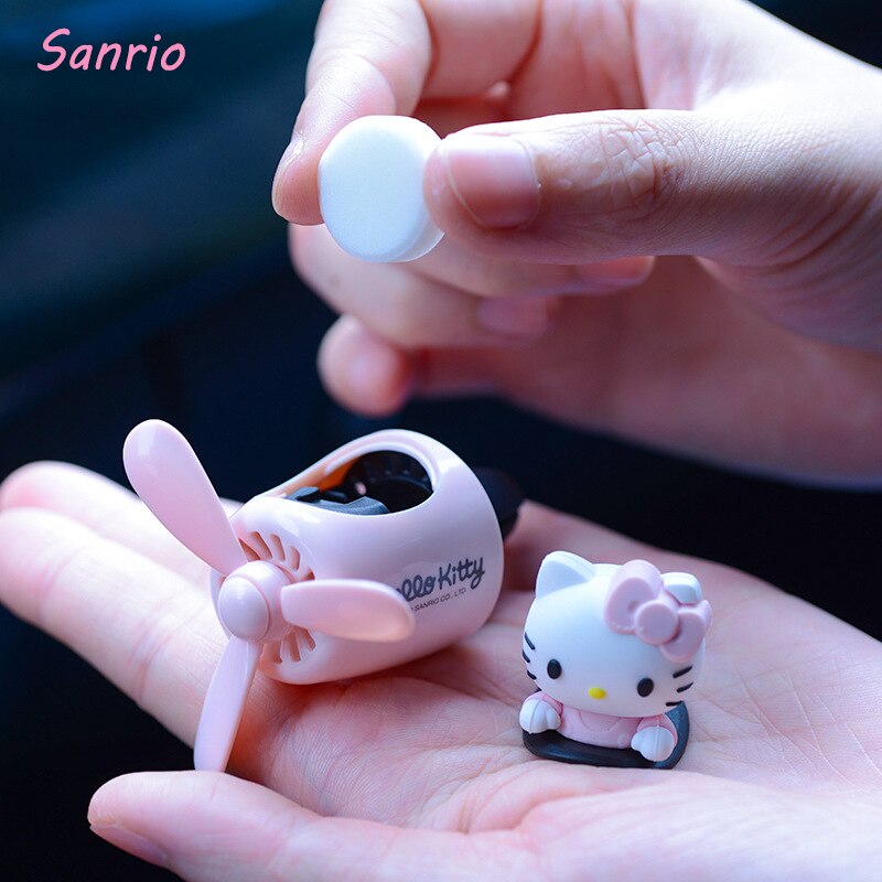 Sanrio-Ol-Kitty-Pachacco-Difusor-Fragr-ncia-Car-Cartoon-Air-Outlet-carro-da-fam-lia-Dual-1