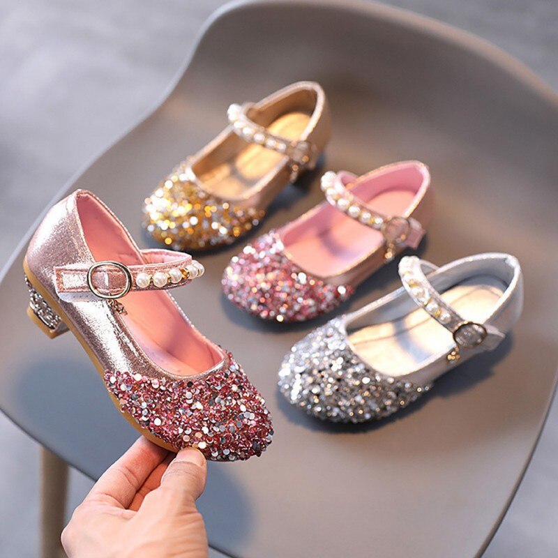 Sapato-infantil-de-salto-alto-de-lantejoulas-p-rola-Princess-Dance-Shoes-Glitter-Festa-Sapato-de-1