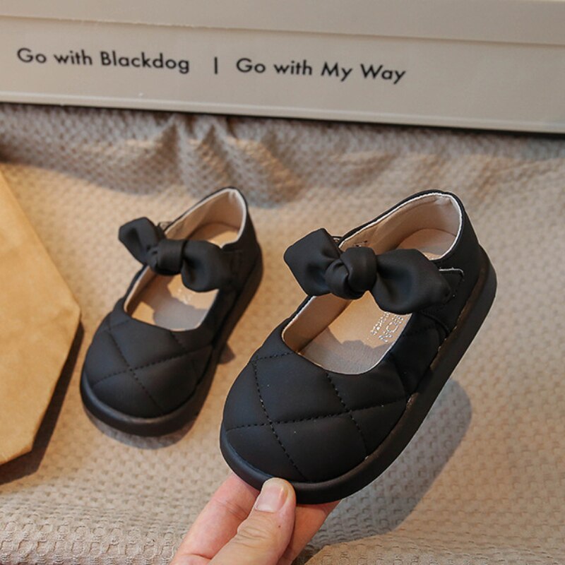 Sapatos-de-couro-bowknot-baby-girls-sapatos-Mary-Jane-sapatos-de-princesa-casual-elegante-preto-bege