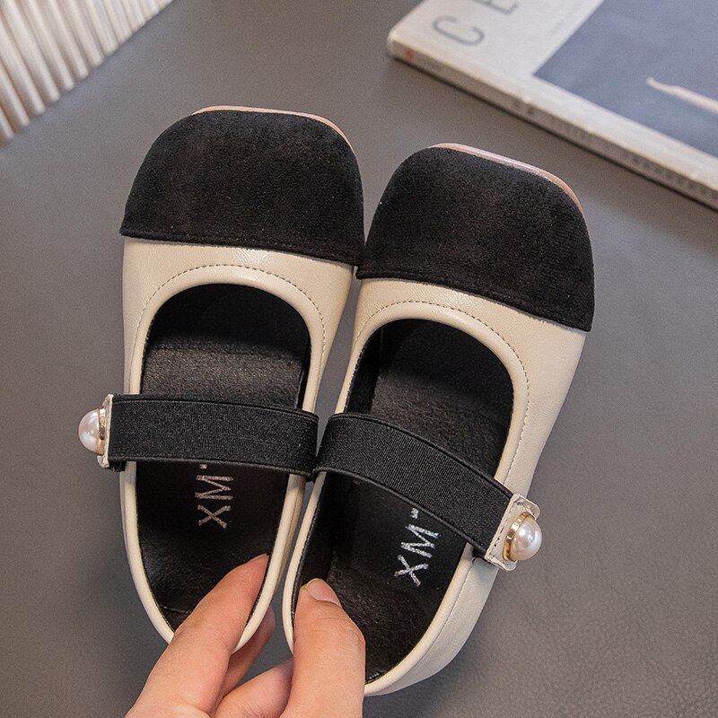 Sapatos-de-couro-p-rola-para-meninas-Mary-Jane-salto-baixo-vers-til-p-rola-combinando-3
