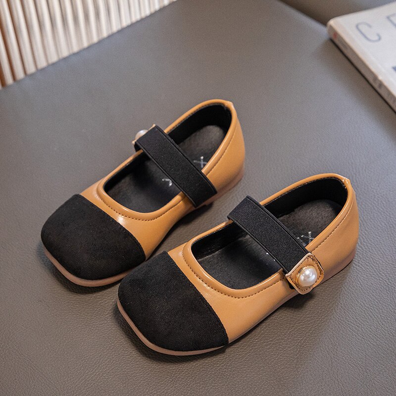 Sapatos-de-couro-p-rola-para-meninas-Mary-Jane-salto-baixo-vers-til-p-rola-combinando-4