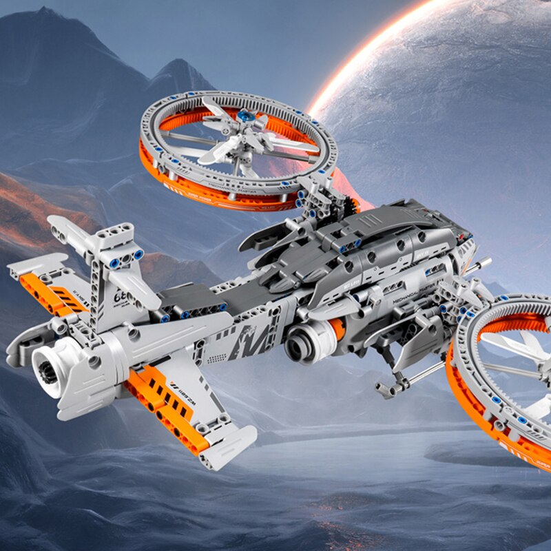 Space-Fighter-Building-Blocks-Model-Airplane-Kit-Tijolos-de-helic-ptero-de-pl-stico-Puzzle-Toys-3
