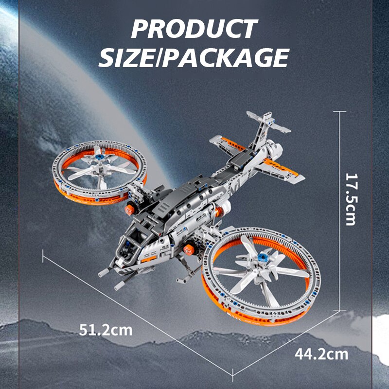 Space-Fighter-Building-Blocks-Model-Airplane-Kit-Tijolos-de-helic-ptero-de-pl-stico-Puzzle-Toys-5