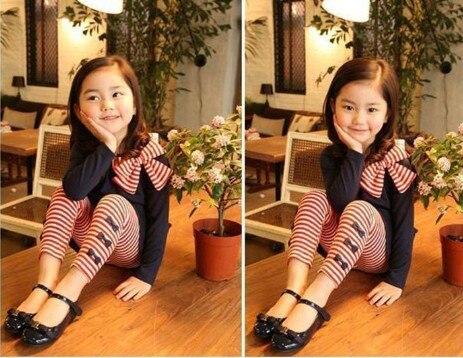 Top-com-arco-e-leggings-listradas-para-meninas-conjuntos-de-roupas-infantis-roupas-infantis-varejo-e-5