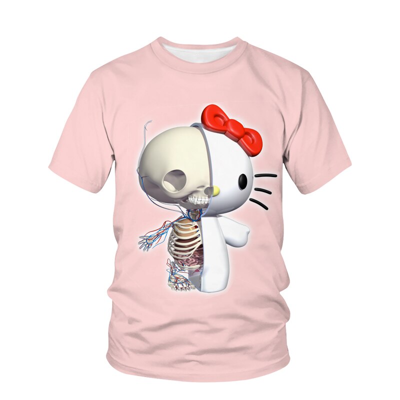 Tops-femininos-com-estampa-Hello-Kitty-camisetas-de-Halloween-gola-redonda-festa-de-rua-casual-camisetas-4